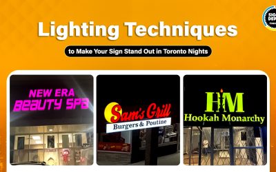 Lighting Techniques to Make Your Sign Stand Out in Toronto Nights