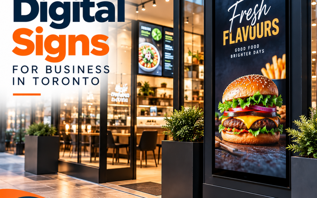 Digital Signs for Business in Toronto: Types, Benefits, and How to Choose the Right Sign